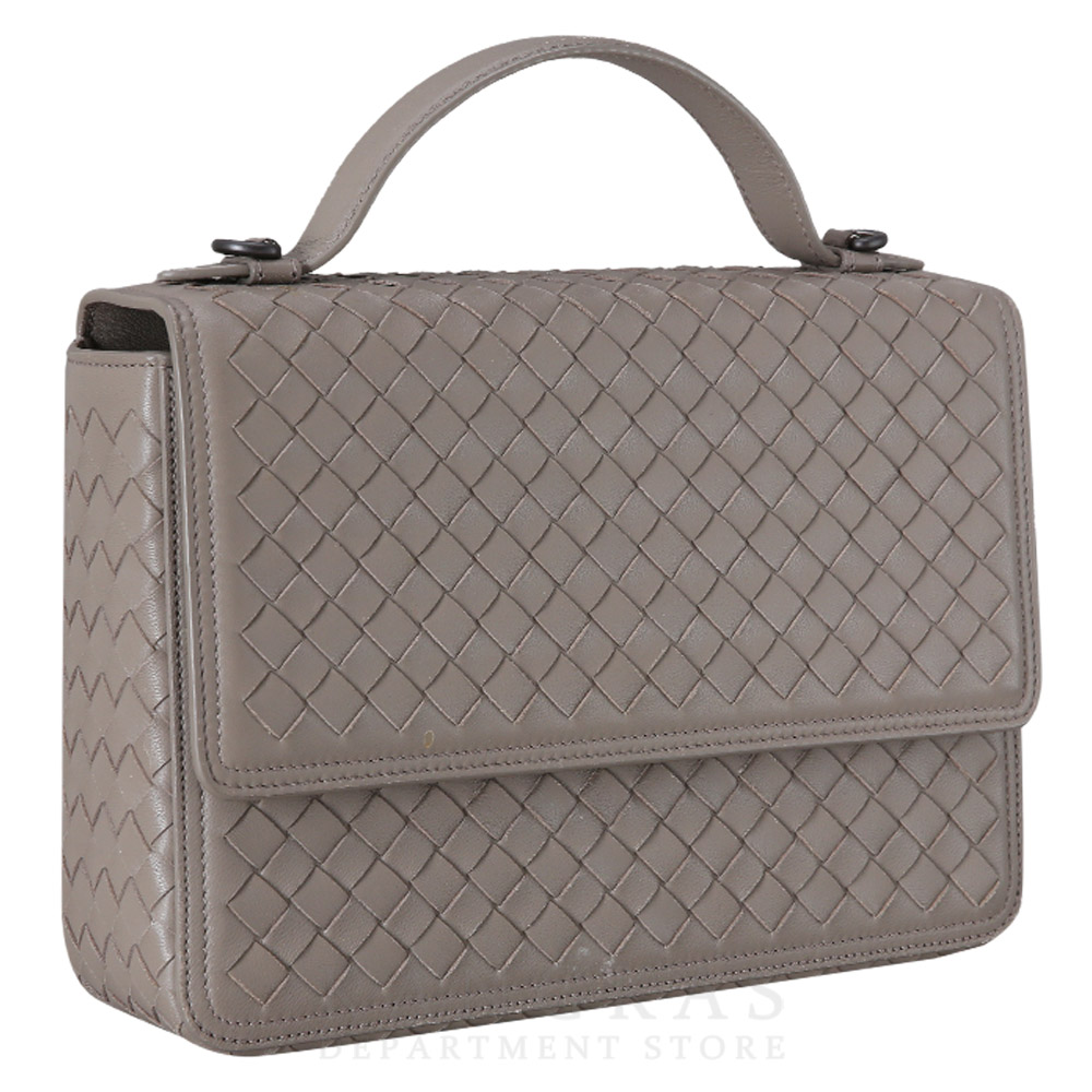 BOTTEGA VENETA(USED)보테가베네타 인트레치아토 위빙 탑 핸들 숄더백